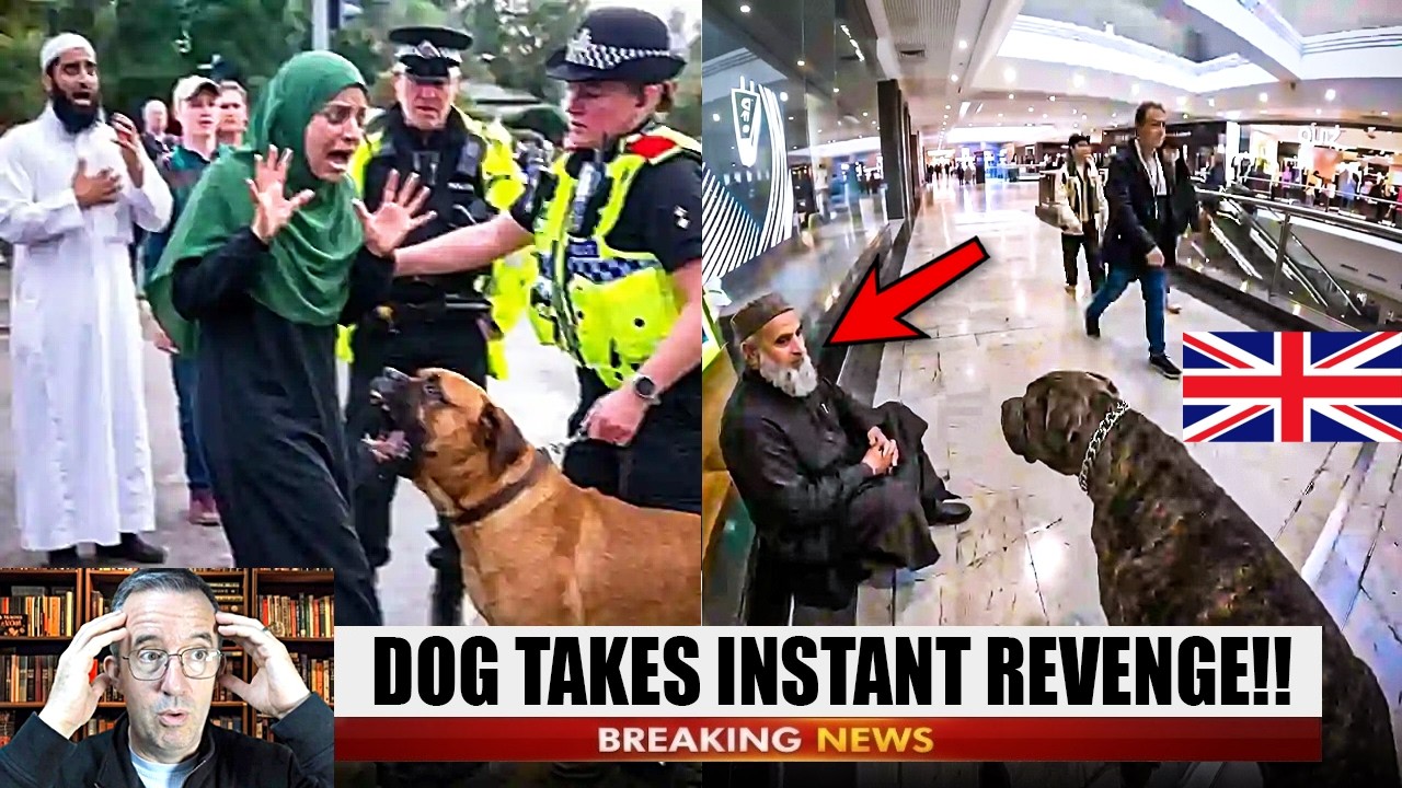 Islamists LEARN Why You Should NEVER Strike A Dog In UK!!!