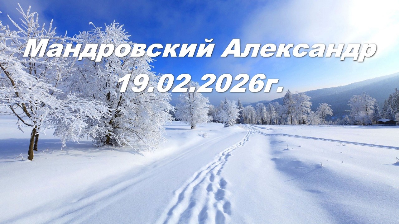 Мандровский Александр 19.02.2026г.