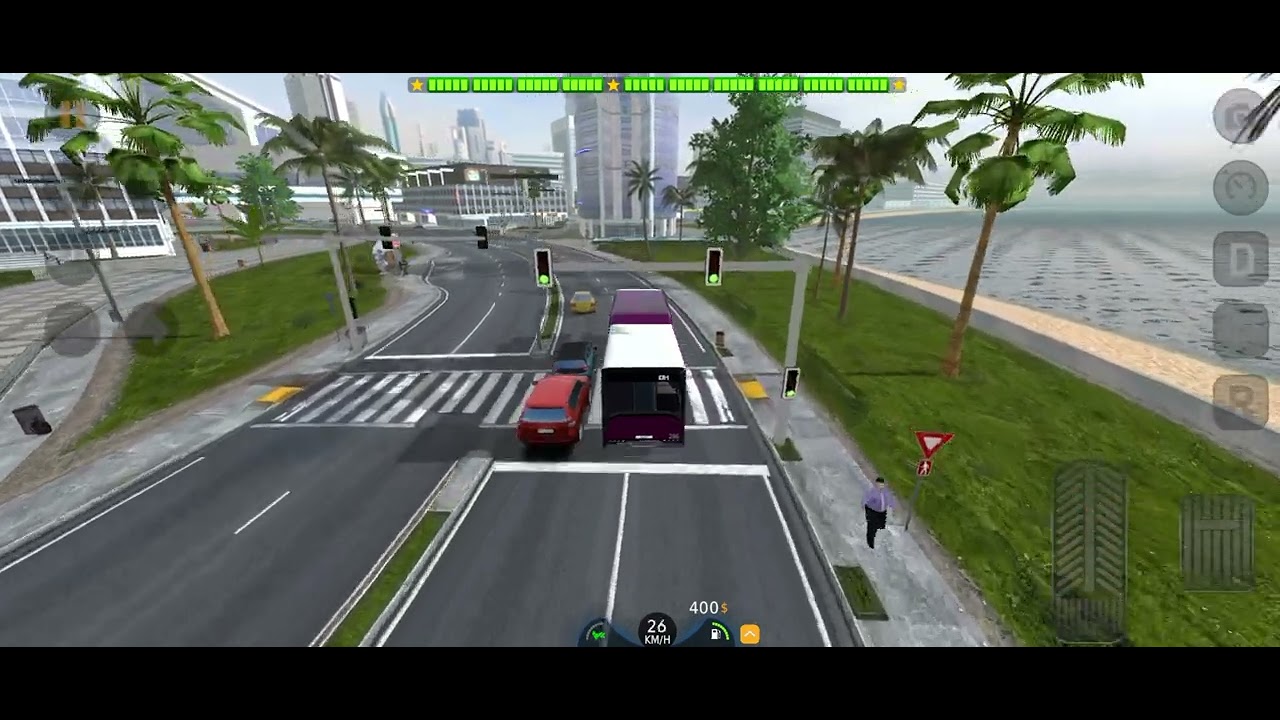 Electric Bus simulator game 