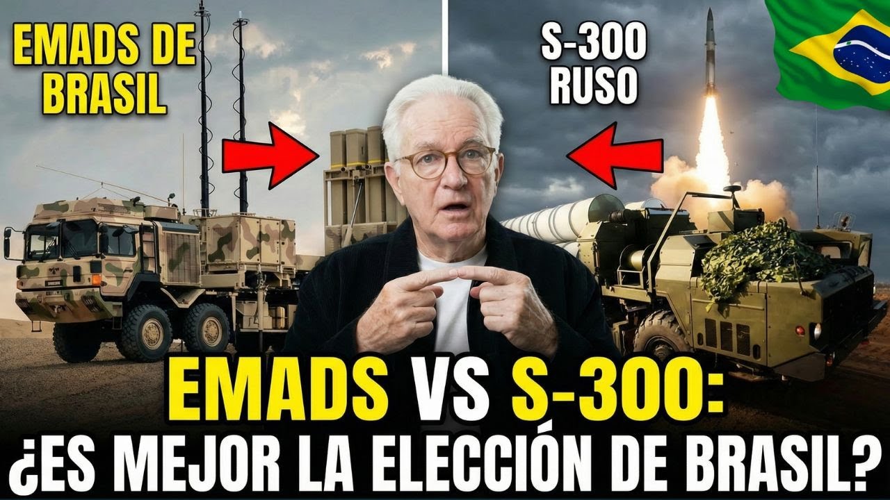 ¿EMADS vs S-300? El sistema que Brasil compró puede superar al ruso