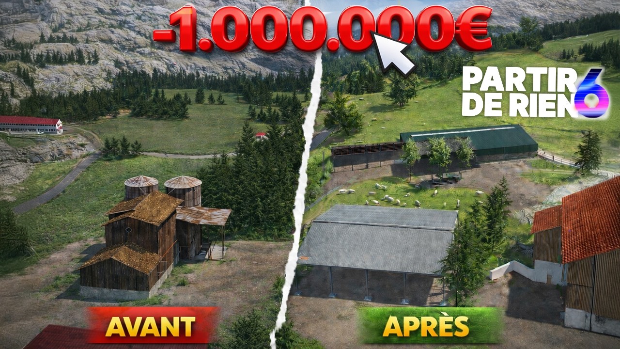 Détruire la ferme des chèvres ! | Partir De Rien Saison 6 #21 | Farming Simulator 25