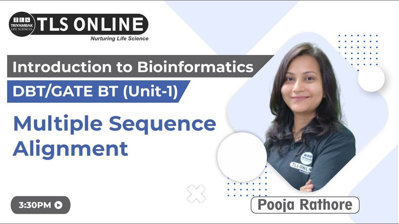Multiple Sequence Alignment | GATE-BT , DBT-JRF |
