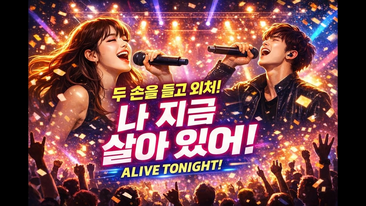 두 손을 들고 외쳐! , 나 지금 살아 있어 (Alive Tonight)