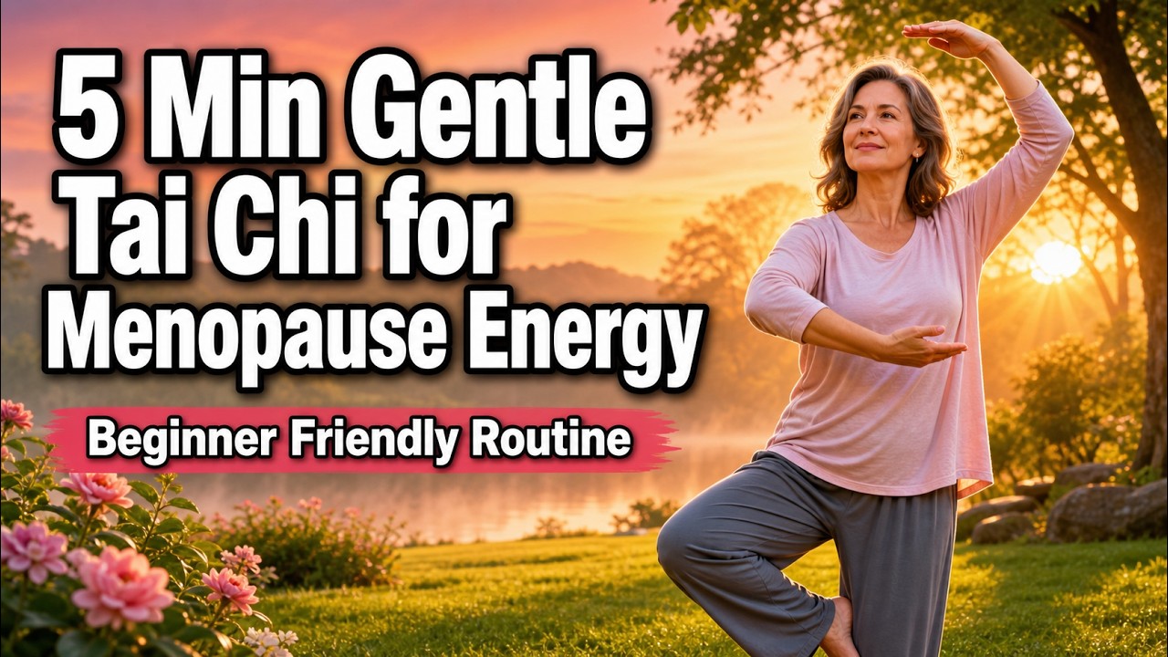 A 5 min Tai Chi movement routine to get you energized. 