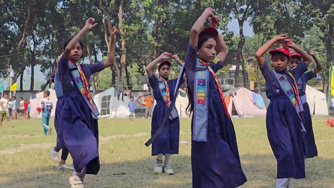 ৮ম বগুড়া জেলা কাব ক্যাম্পুরীর কাব কার্নিভালে মাঝিড়া মডেল সপ্রাবি