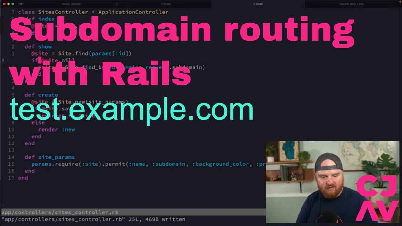 Subdomain routing in Rails
