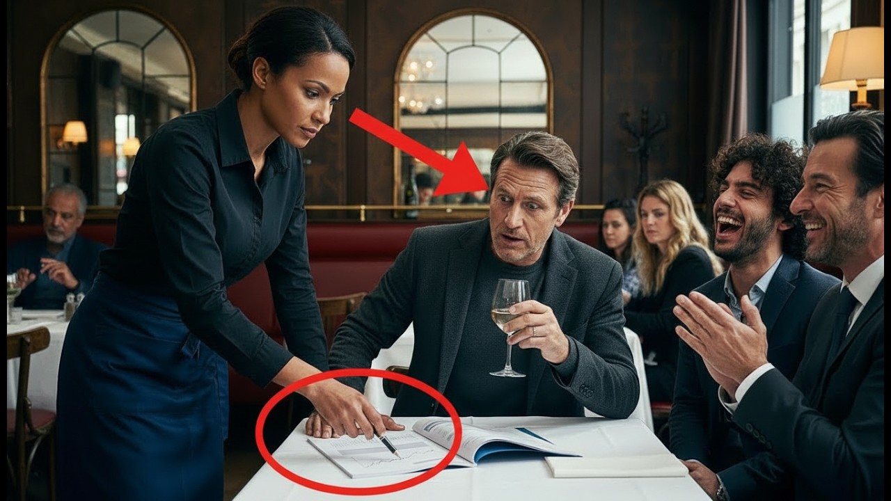 Billionaire Asks a Waitress for Financial Advice as a Joke, But Her Words Leave Him Speechless