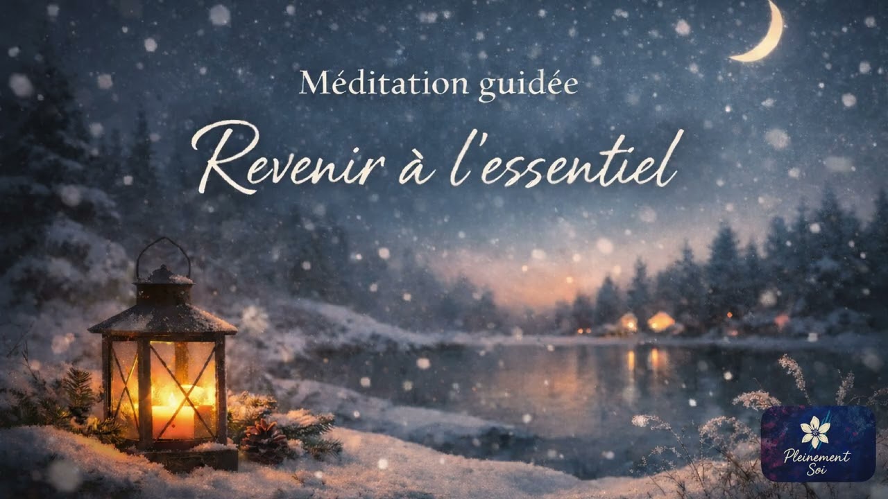Méditation guidée : revenir à l’essentiel pour Noël 