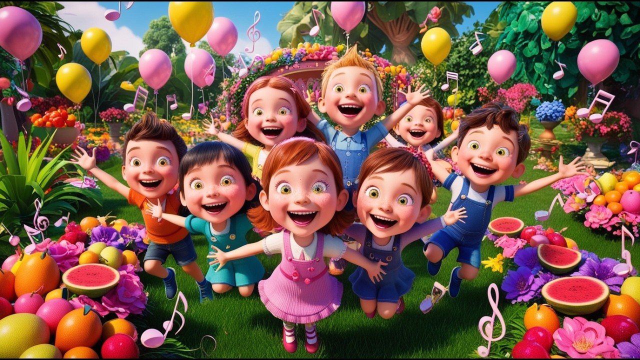 Fruit Party Song for Kids Part 2 | Sing & Dance
