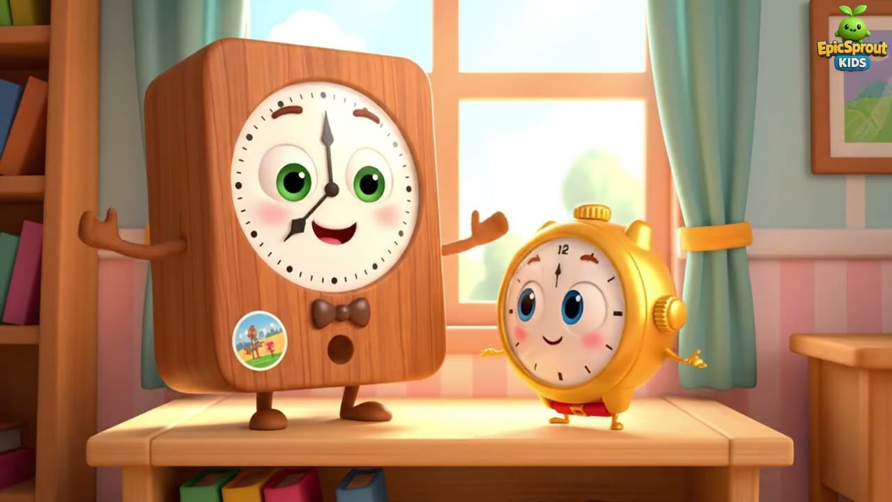 Uzbek | Vaqtni unutgan soat | The Watch That Forgot Time | kids song