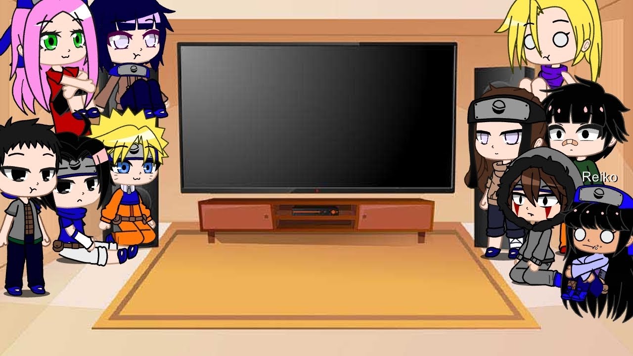 si yo estuviera en naruto más reacción a sus ships