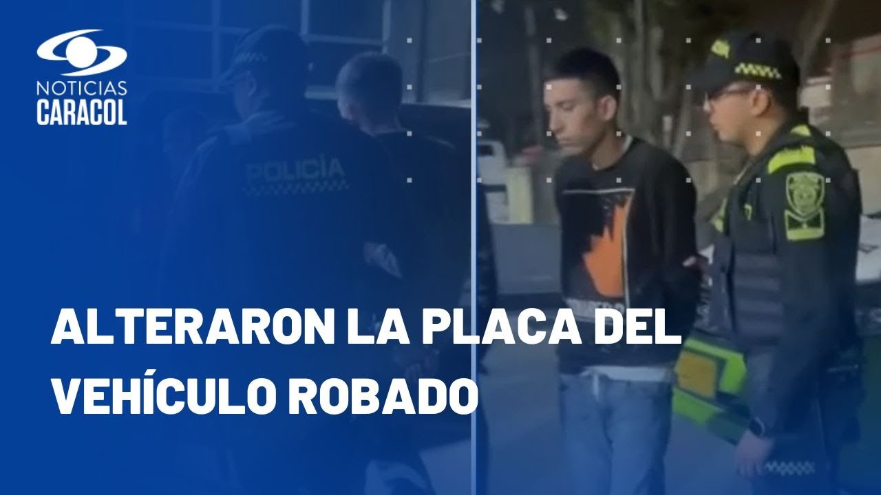 Cayeron ladrones que robaron a músico en Bogotá: andaban en carro que le quitaron
