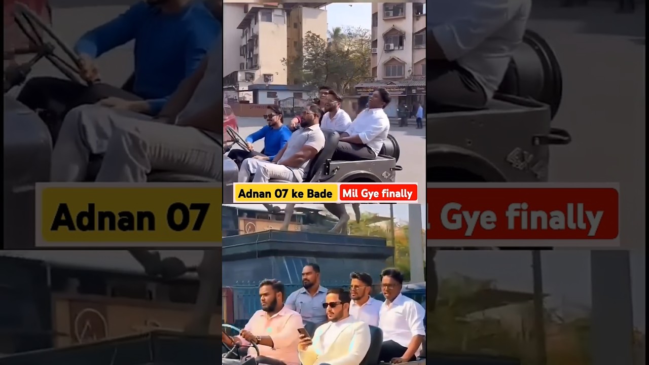 Ajaz khan vs Adnan viral controversy finally mil Gaya #trending #viral #short #reels #shortvideo #m