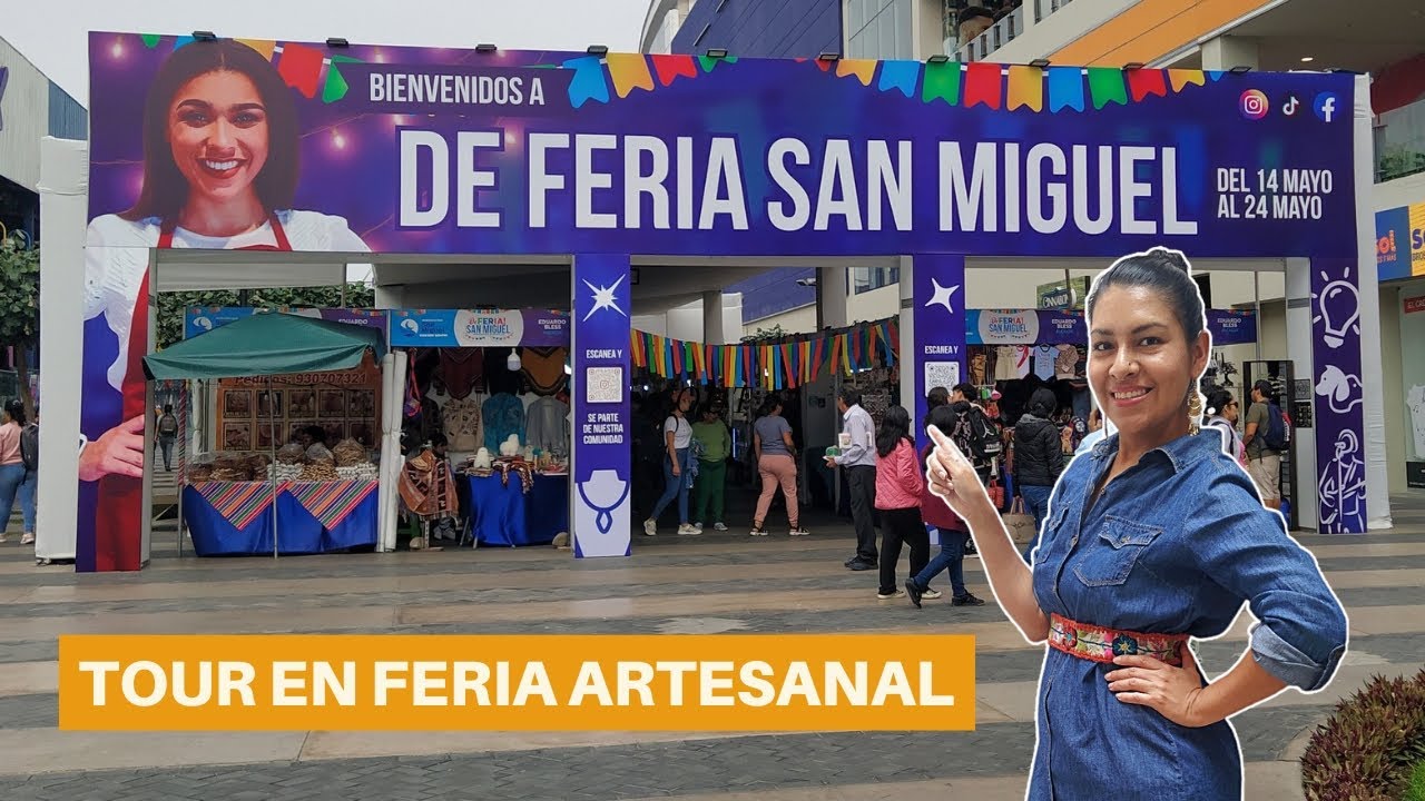 🌍Feria Artesanal de San Miguel en Lima - Perú 🇵🇪