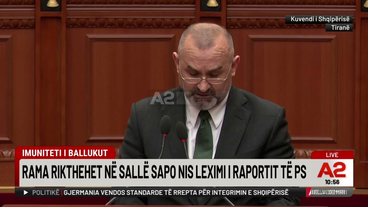 Rama rikthehet në sallë sapo nis leximi i raportit të PS për ''Ballukun''