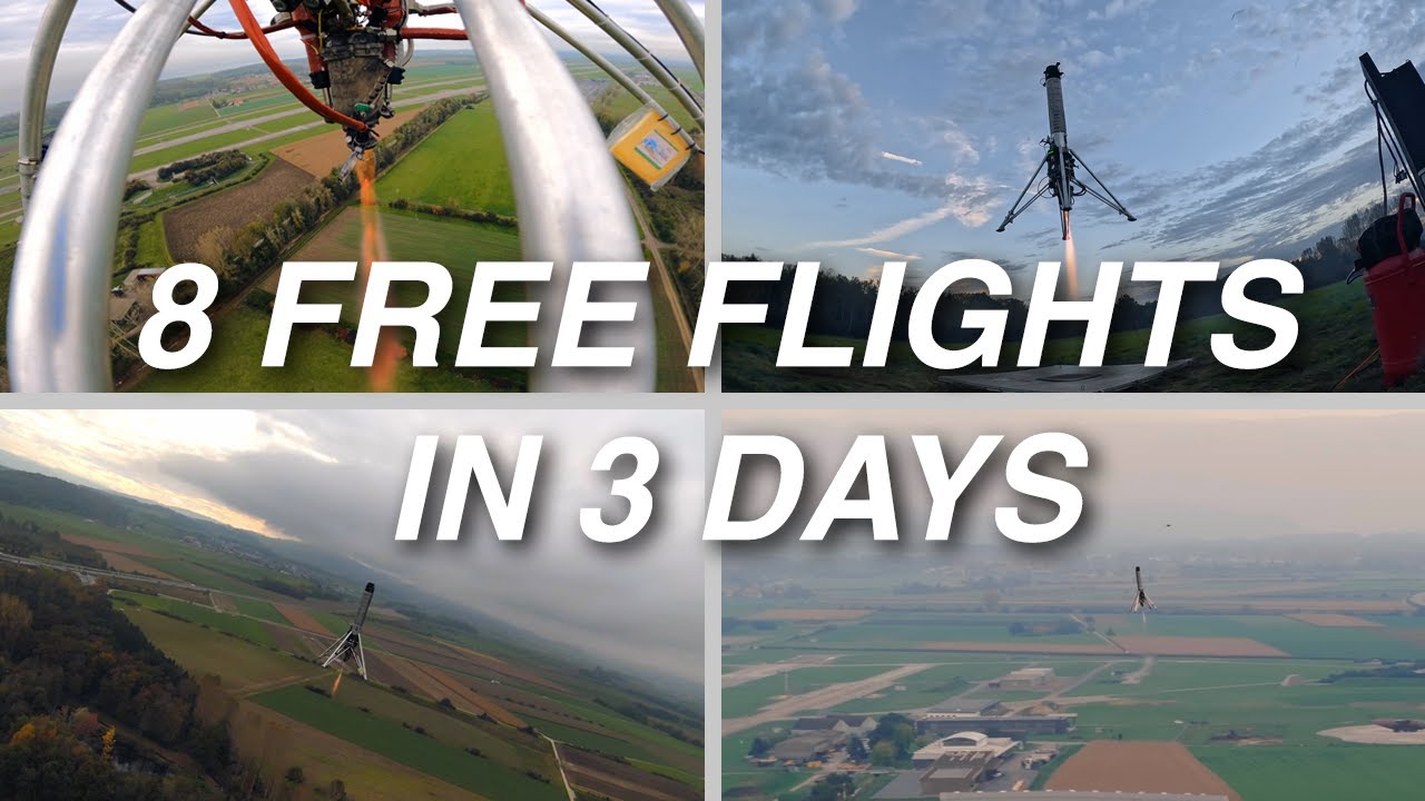 Free-flight campaign of our rocket hopper complete! 🚀 #finalflights