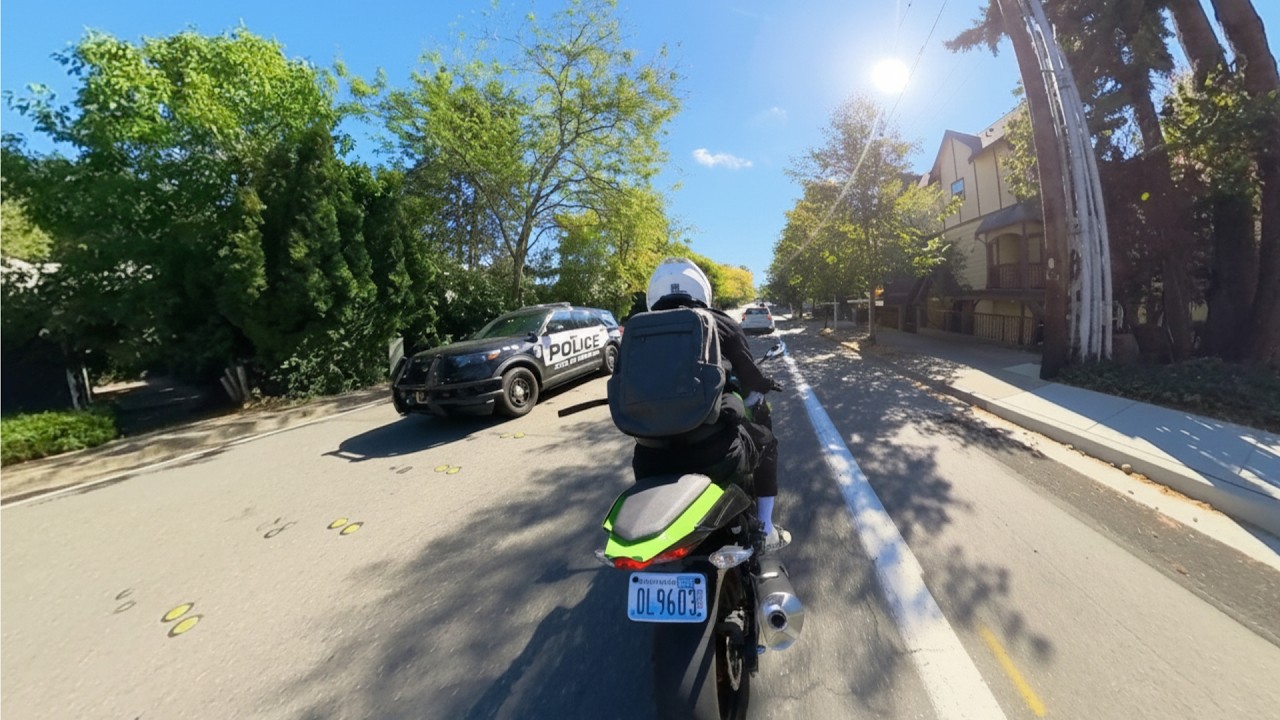 Ninja 400 - come ride with me through the city (no music)