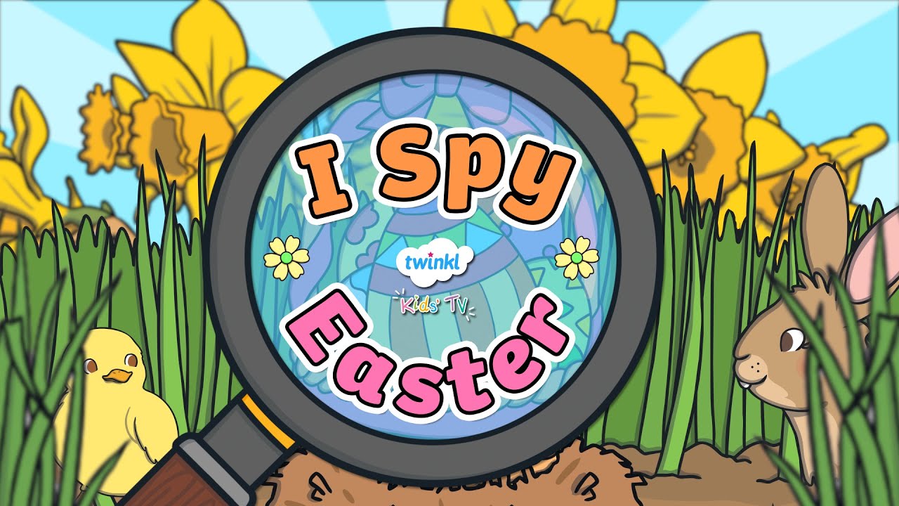 I Spy at Easter | Interactive Game for Kids | Twinkl Kids TV