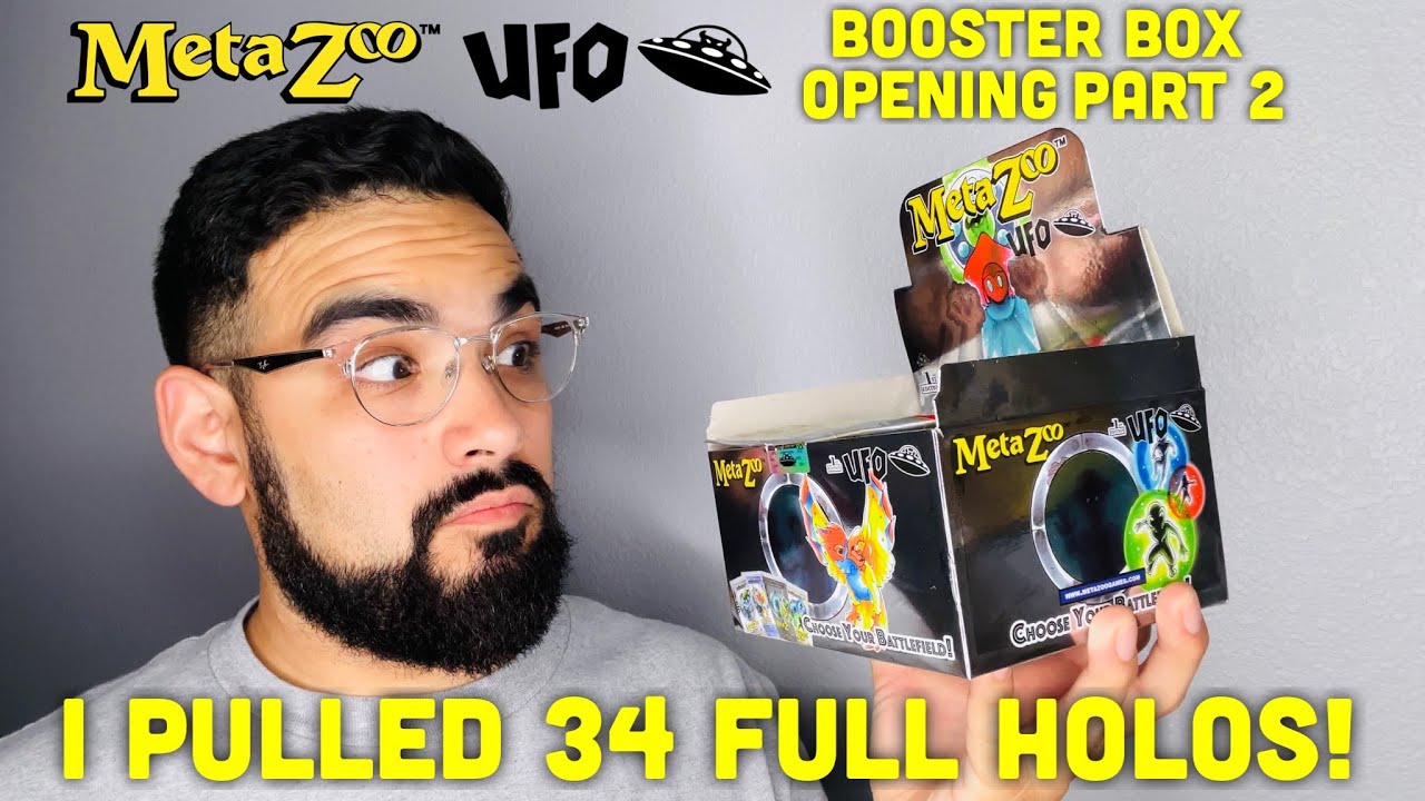MY FIRST EDITION METAZOO UFO BOOSTER BOX WAS STACKED! *PART 2*