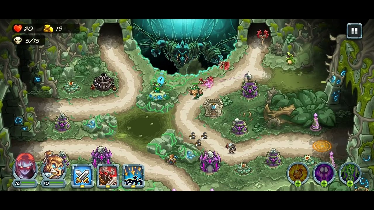王國保衛戰5 - Kingdom Rush 5 (第二十二關卡:罪餓空穴)