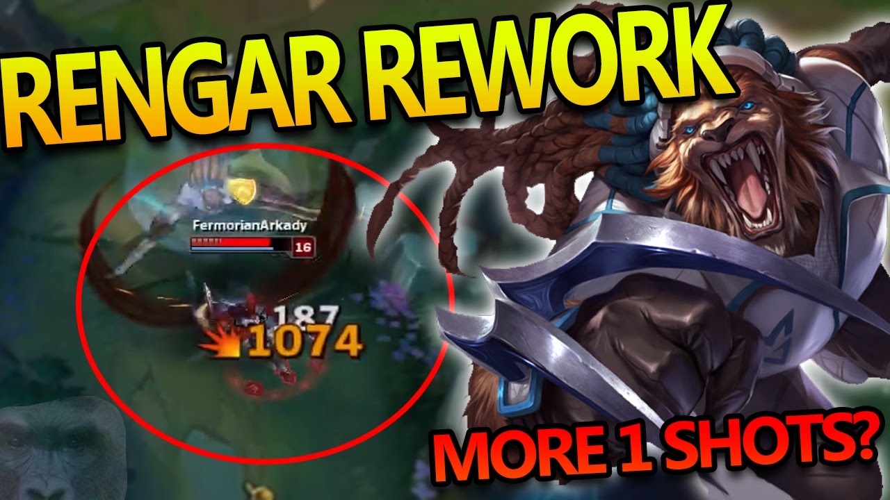RENGAR REWORK EVEN MORE DAMAGE THAN BEFORE? - League of Legends PBE Commentary