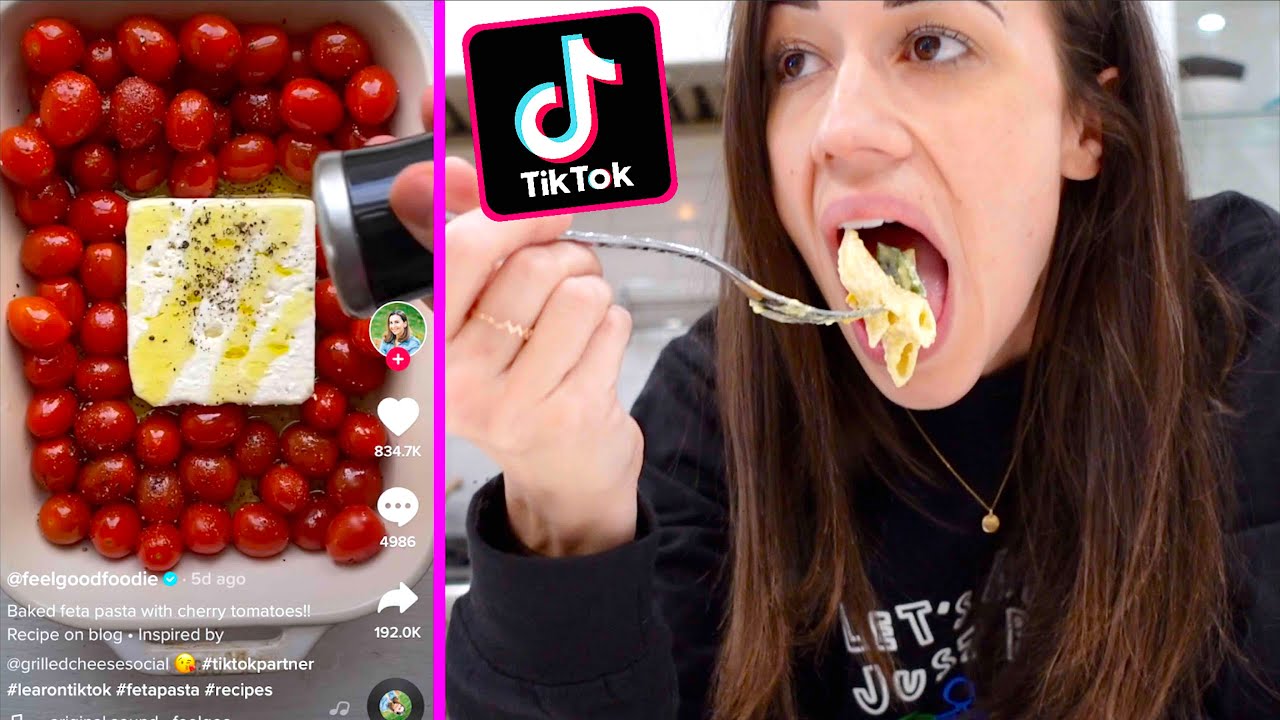 MAKING THE VIRAL TIKTOK PASTA!