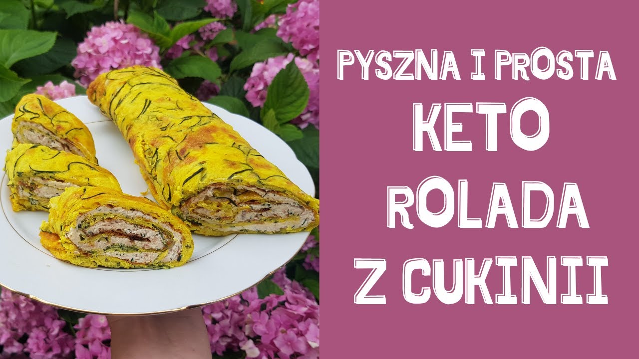 Rolada z cukinii w stylu keto | Szybka i bardzo smaczna