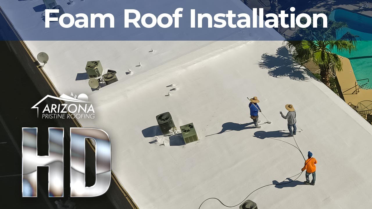 Incredible Foam Roof Installation at Magana Apartments