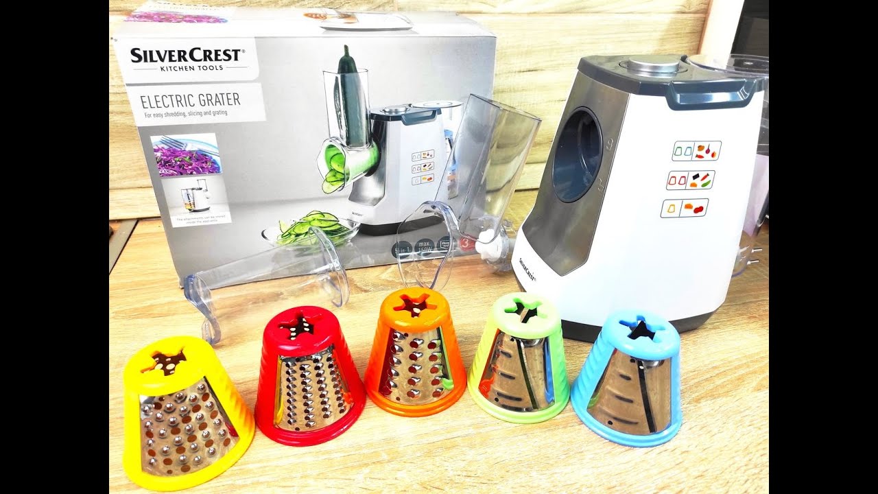 Silvercrest elektromos reszelő Lidl I Silvercrest Electric Grater Kitchen Tools