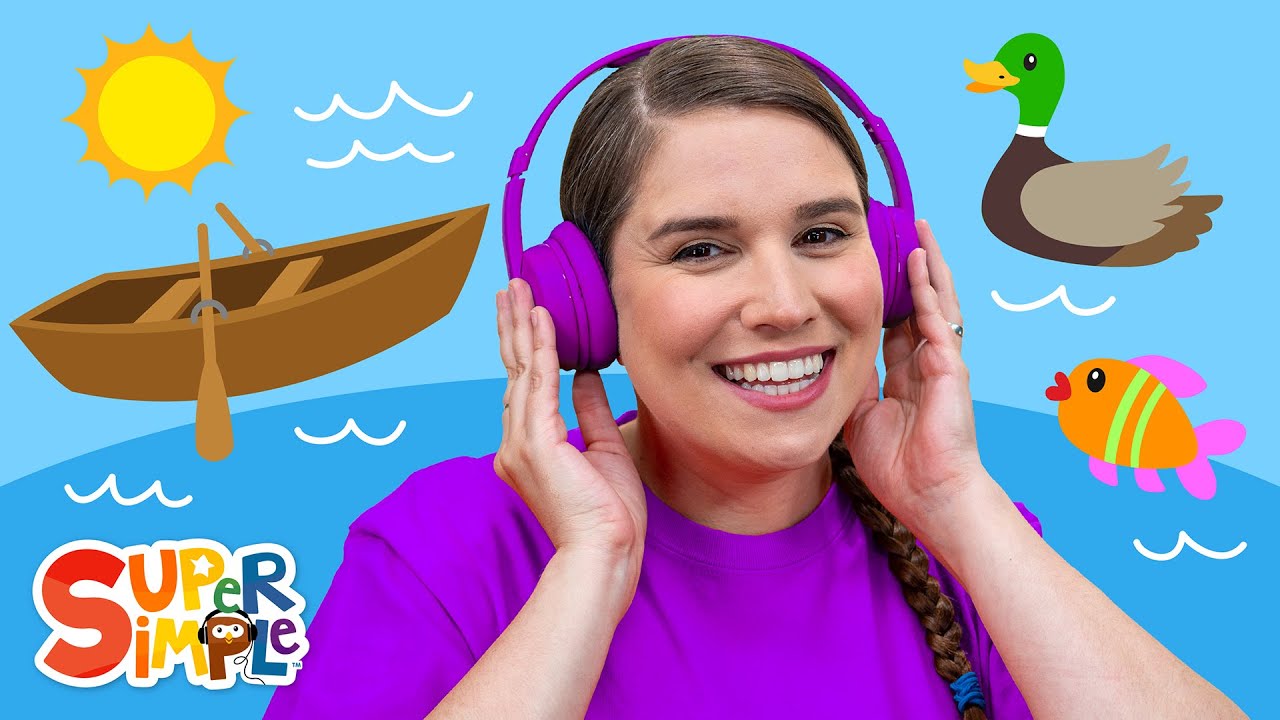 Row Row Row Your Boat | Imagination Time With Caitie | Relaxing Social Emotional Learning For Kids
