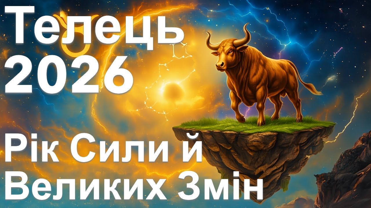 Телець 2026 — Рік, що Переверне Твою Реальність | Гороскоп, кохання, фінанси, доля