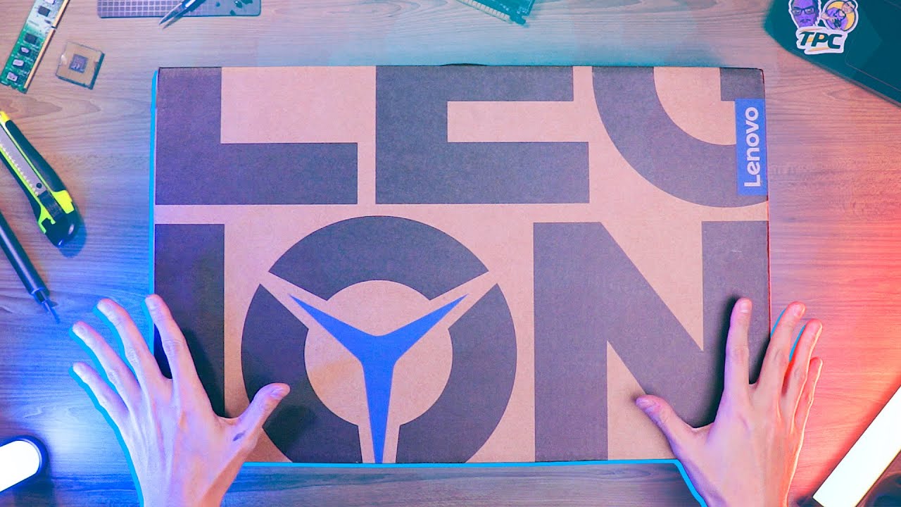 FINALMENTE um LEGION 5i no canal! UNBOXING do Legion 5i com RTX3060 e i7 11800H