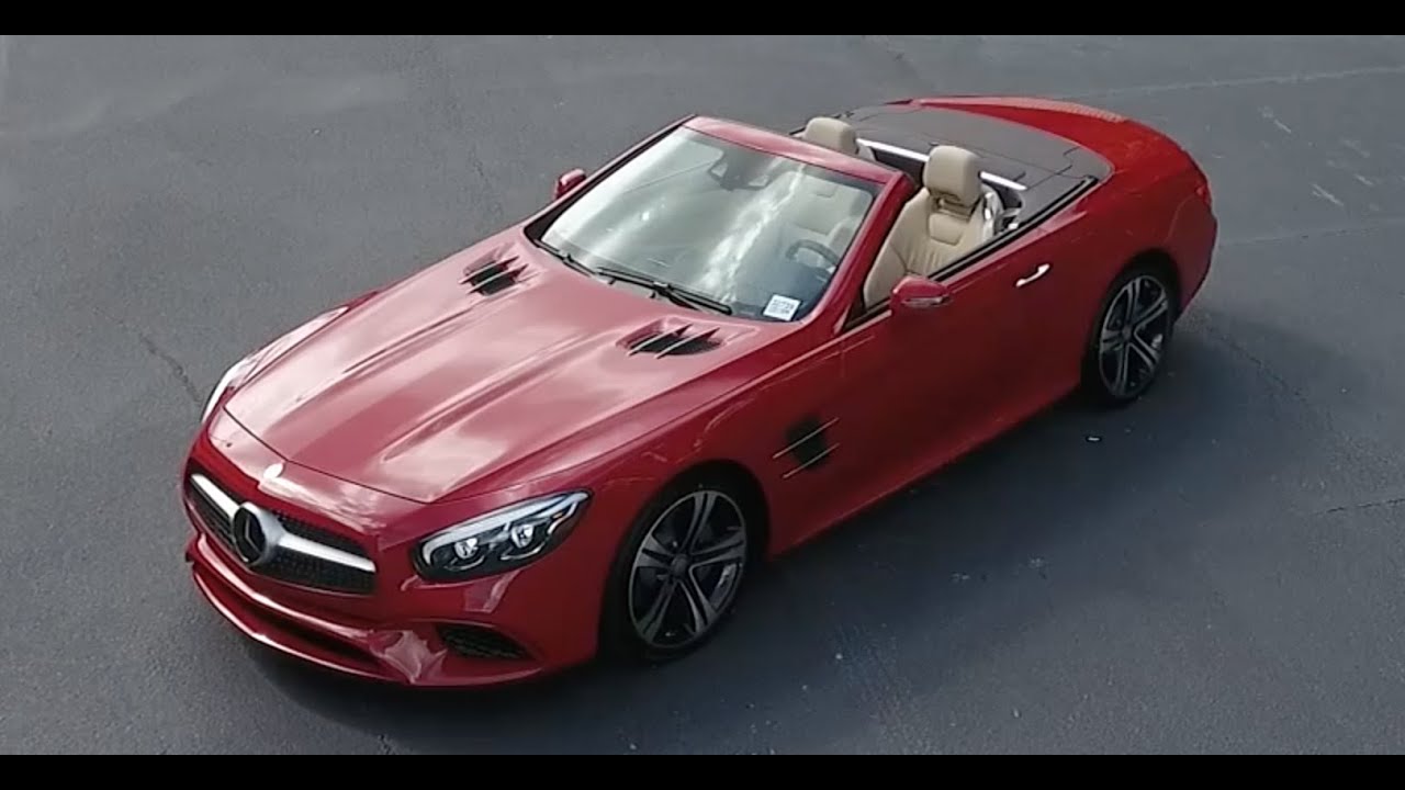 Технический обзор Mercedes-Benz SL450 2017 года