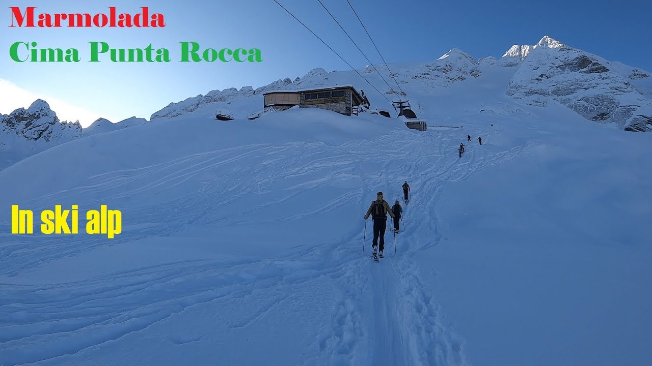 🏔 Marmolada - Punta Rocca (3250m) FULL HD 🏔 🎿