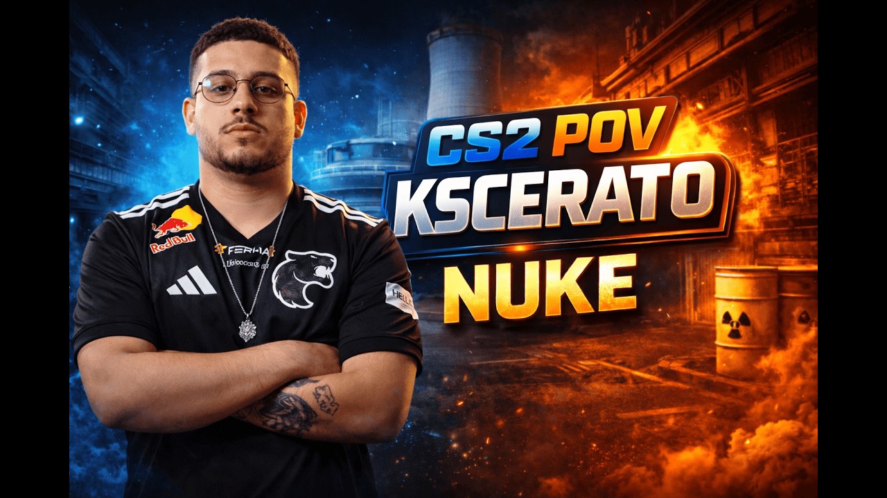 CS2 POV: KSCERATO on Nuke | FURIA vs Vitality – IEM Kraków 2026 | ESL Pro