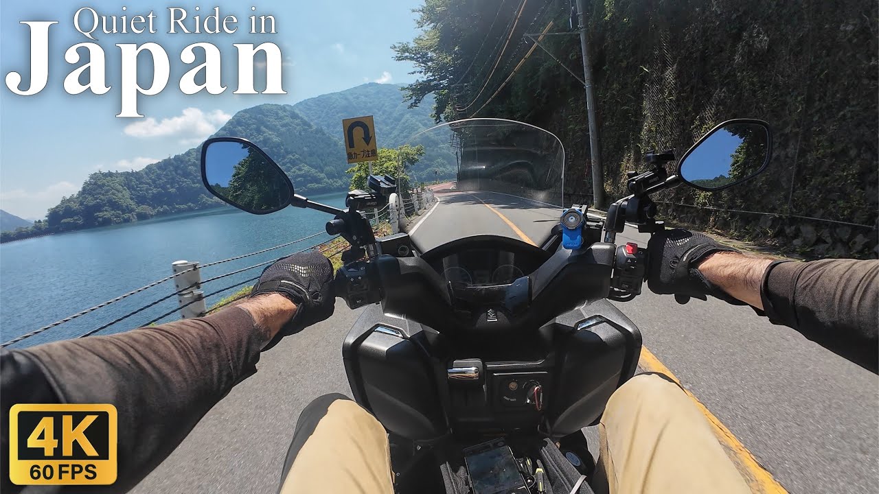 Motorbiking Japan・Up a Mountain in Western Tokyo, Japan