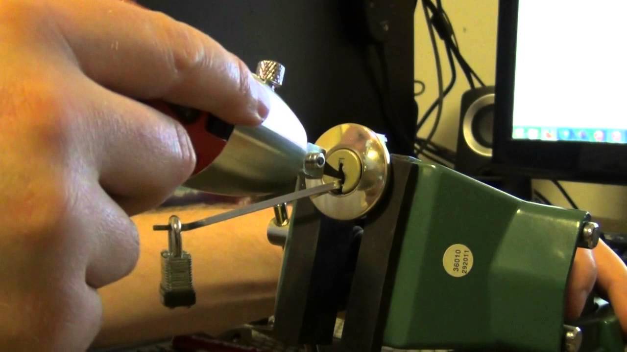 Klom Electric Pick Gun Demo