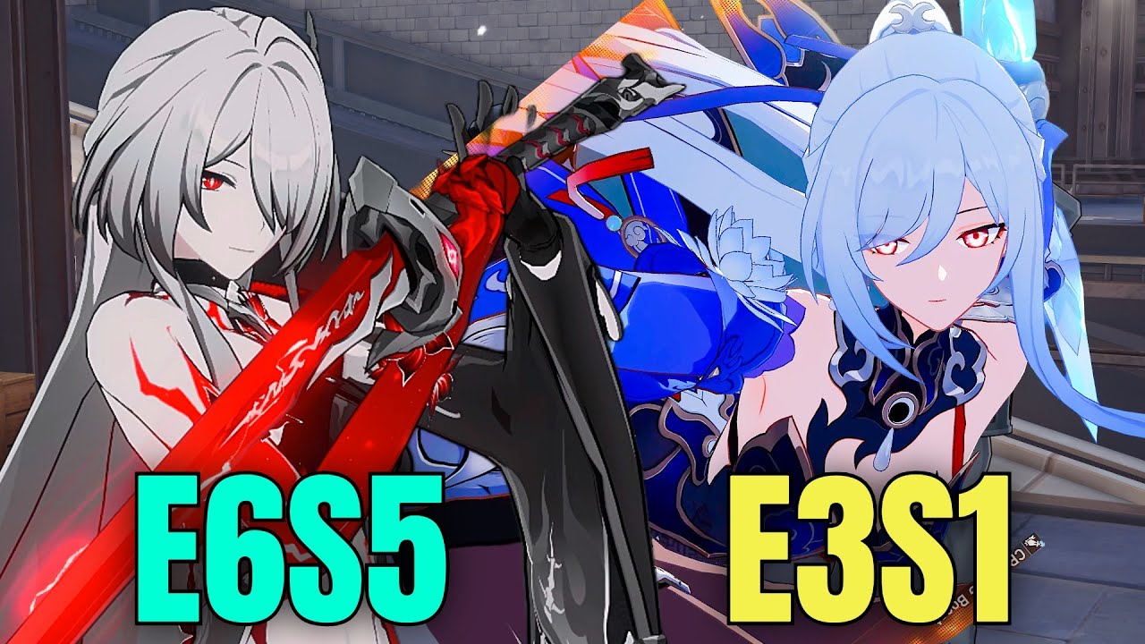 E6S5 Ахерон + E3S1 Цзинлю — невероятное прохождение за 80000 очков | Pure Fiction 3.7