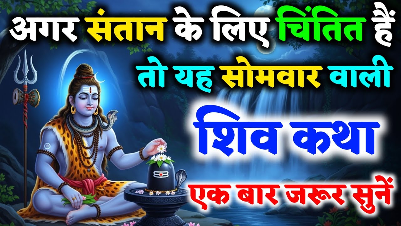 शास्त्रों में छुपा रहस्य: सोमवार की शिव कथा क्यों है संतान रक्षक? Shiv Vrat Katha 