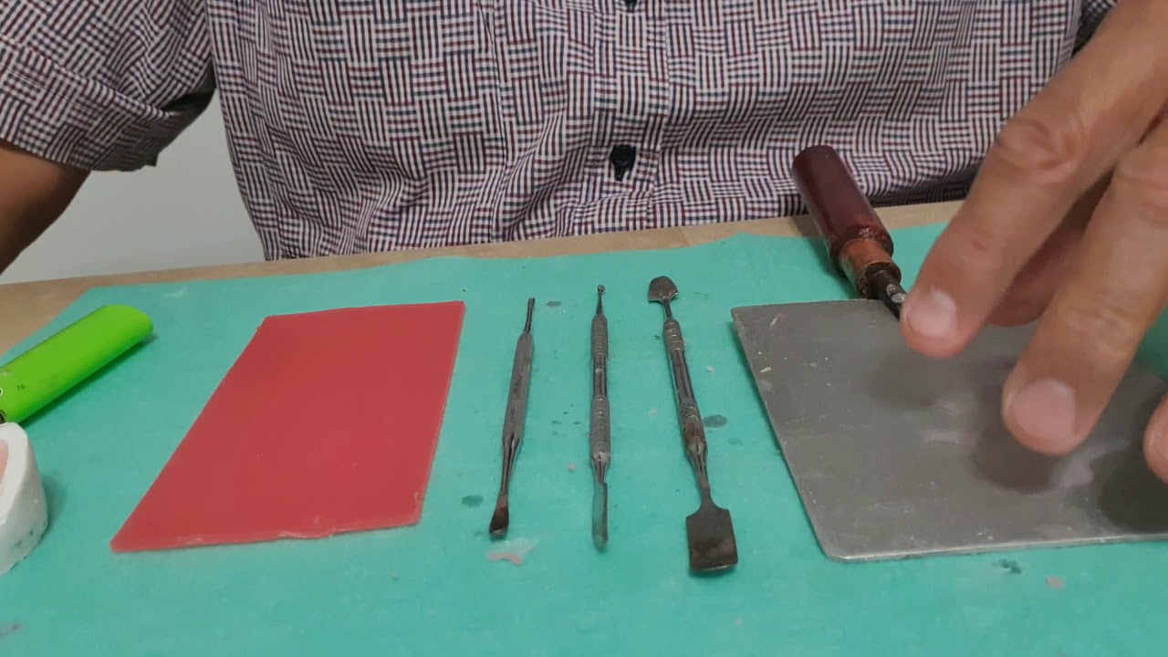 Practica 13 - Elaboración del Rodillo de Cera Superior