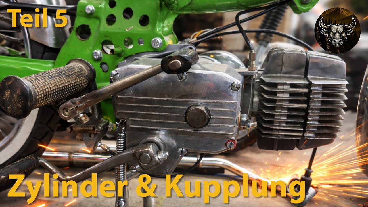 🔥 Kupplungsprobleme?! & Zylinder polieren | Puch Sprinter 🔧