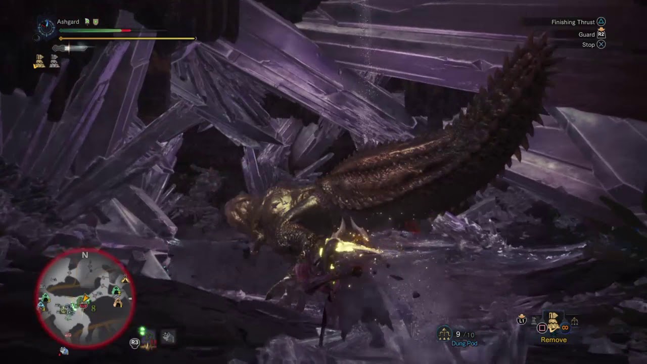 MHWorld - Tempered Deviljho - Lance Solo - 6'23