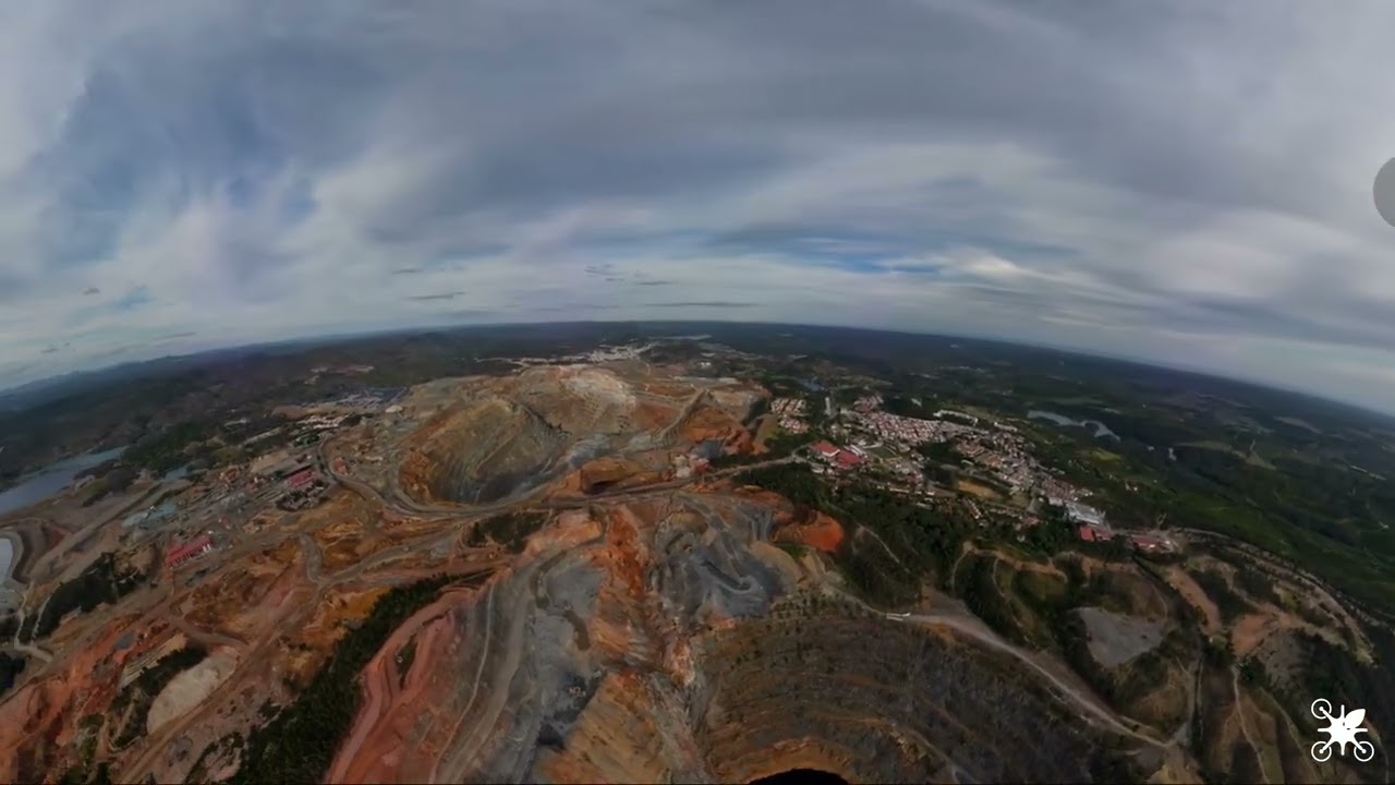 Dron. Minas Riotinto. Huelva.