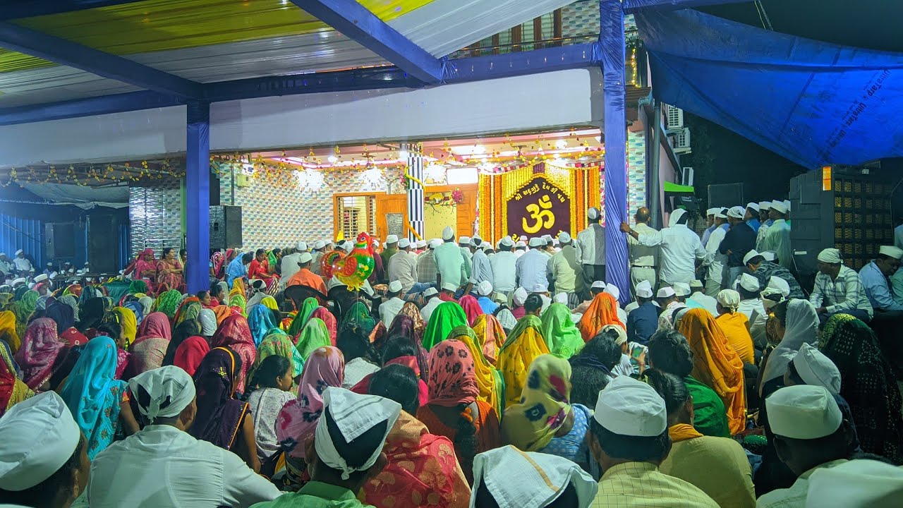Kalwada bapuji Bhajan 🙏🏻 Valsad 🌿. Night program ❤️Karajgam Qwali song video 🌼