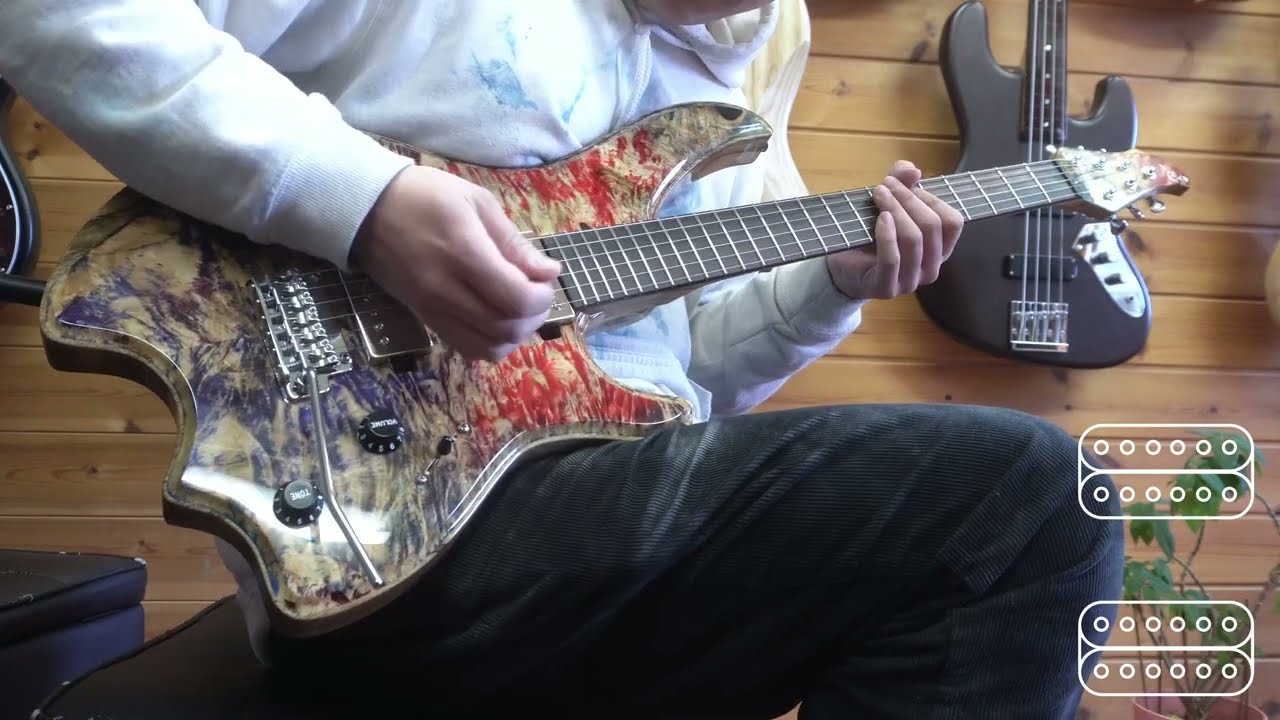 【Guitar】Sago Kirin Custom Semi Hollow