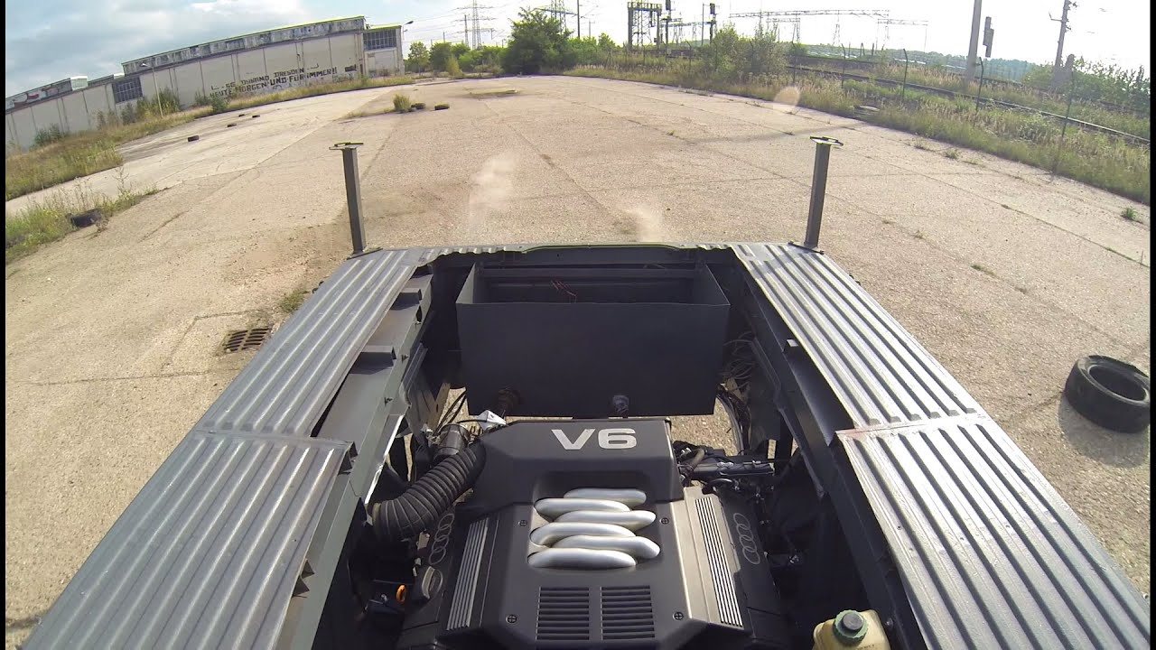 VW T3 Doka  / T25 Vanagon V6 , Test 2,7K HD GOPRO , LOW BUDGET SPORBITZ