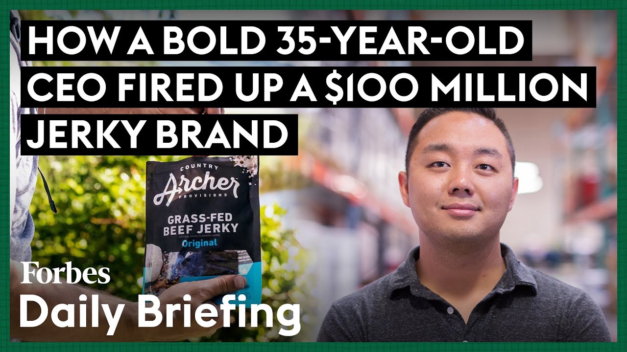 How A Bold 35-Year-Old CEO Fired Up A $100 Million Jerky Brand