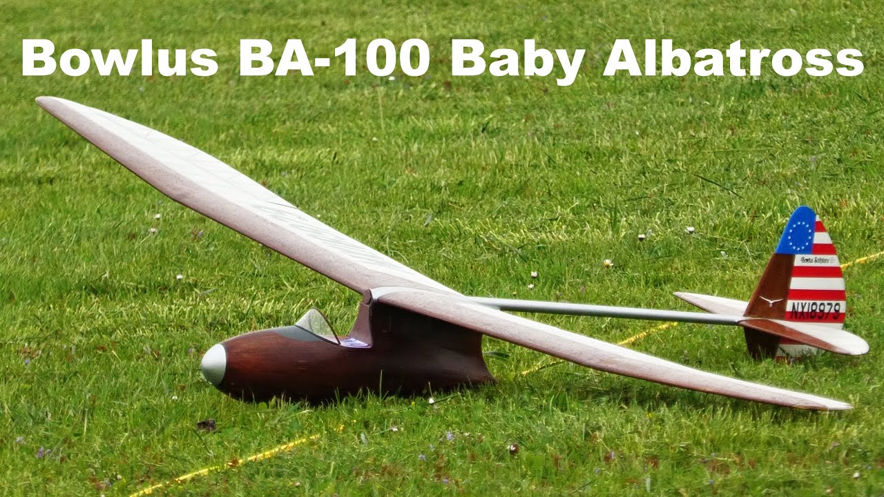 Bowlus BA-100 Baby Albatross | mini scale (1/8) RC glider | Dub 2022