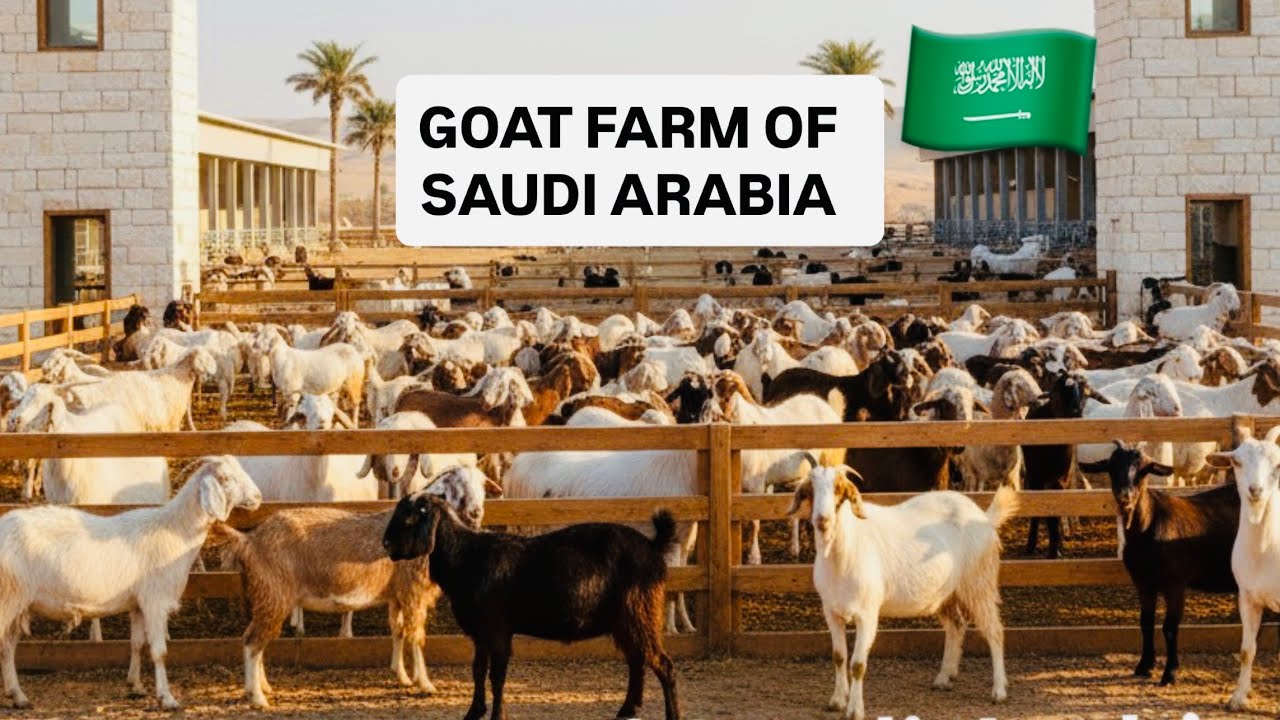 Goat Farm in  Saudi Arabia |Goat farming