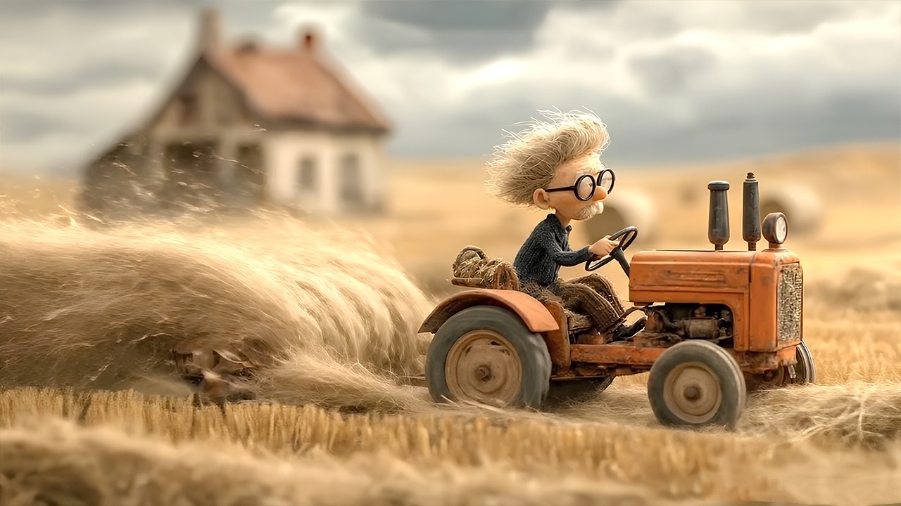 Surreal AI Film | The Old Farm Day | A Very Unusual Town (4K)